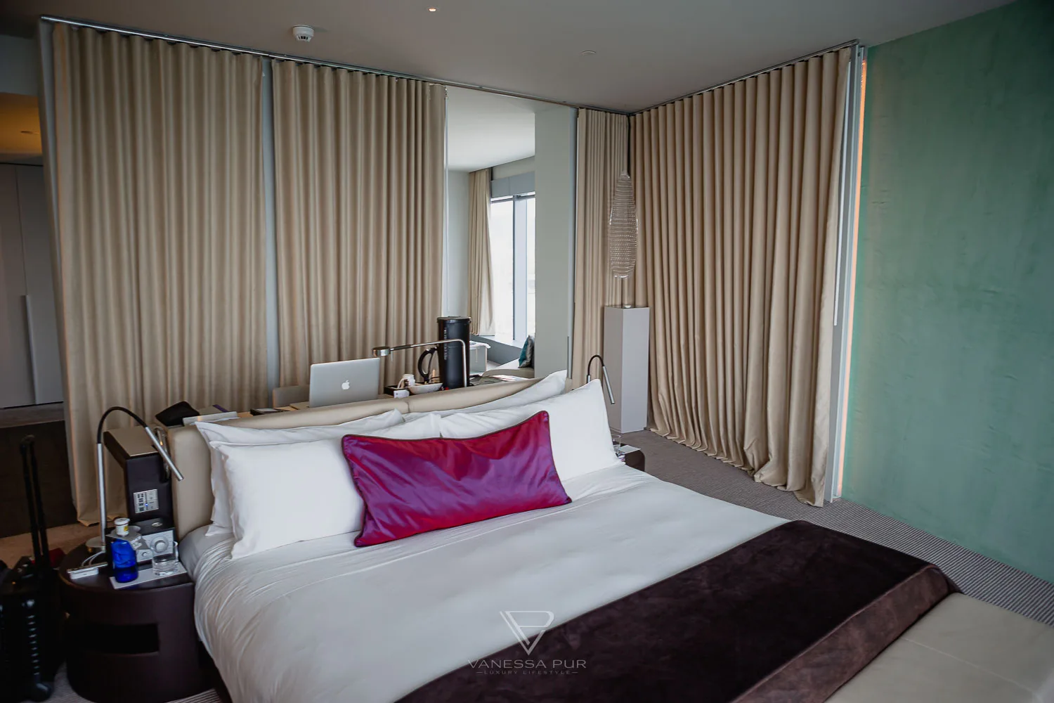 Review and experience at W Barcelona Hotel Spain on the beach that looks like a sail. 26 floors by the sea, luxury suites, restaurants,