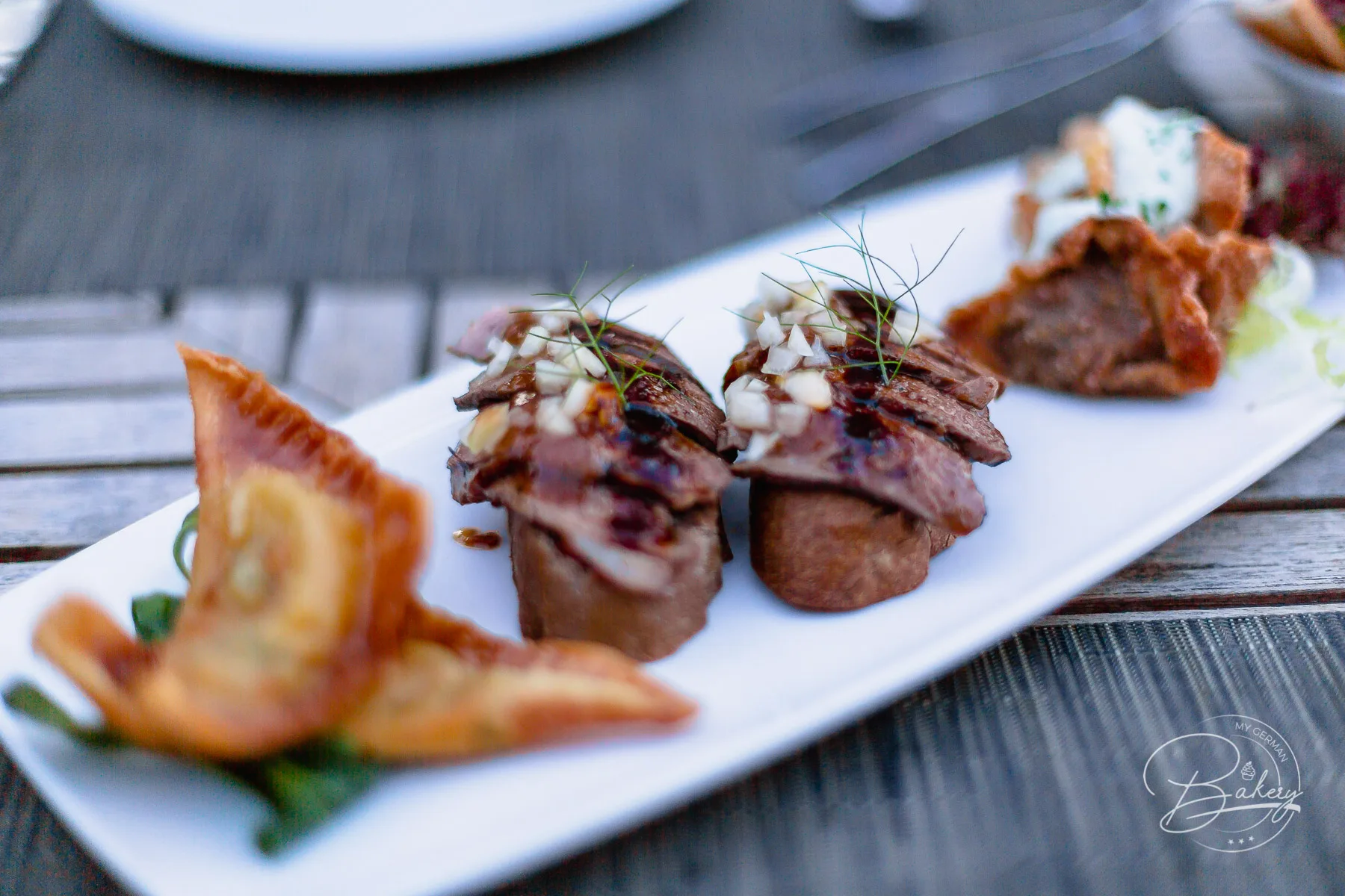 Restaurant La Bodega del Green - Tapas Restaurant auf Mallorca Palma am Golfplatz und Pool - "La Bodega del Green" auf Mallorca mit direkter Anbindung an den ältesten Golfplatz die perfekte Dinner-Location für ein schönes Abendessen mit Kroketten, Croquetas im Golfhotel Arabella Sheraton