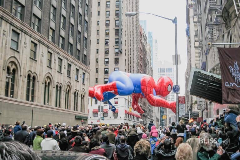 New York City – MACYs Thanksgiving Parade mit Ballons