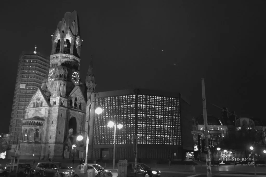 Berlin bei Nacht - schwarz-weiss Aufnahmen einer Großstadt - Brandenburger Tor - Siegessäule - Potsdamer Platz