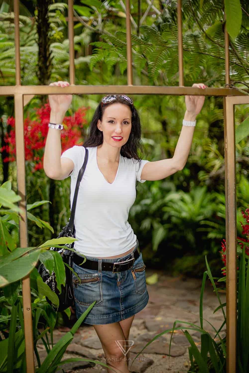 Singapur Sehenswürdigkeiten Top 10 Sehenswürdigkeiten Singapur Botanischer Garten und Orchideen Garten als Park in der Natur. Orchid Garden, Botanic Garden zur Erholung