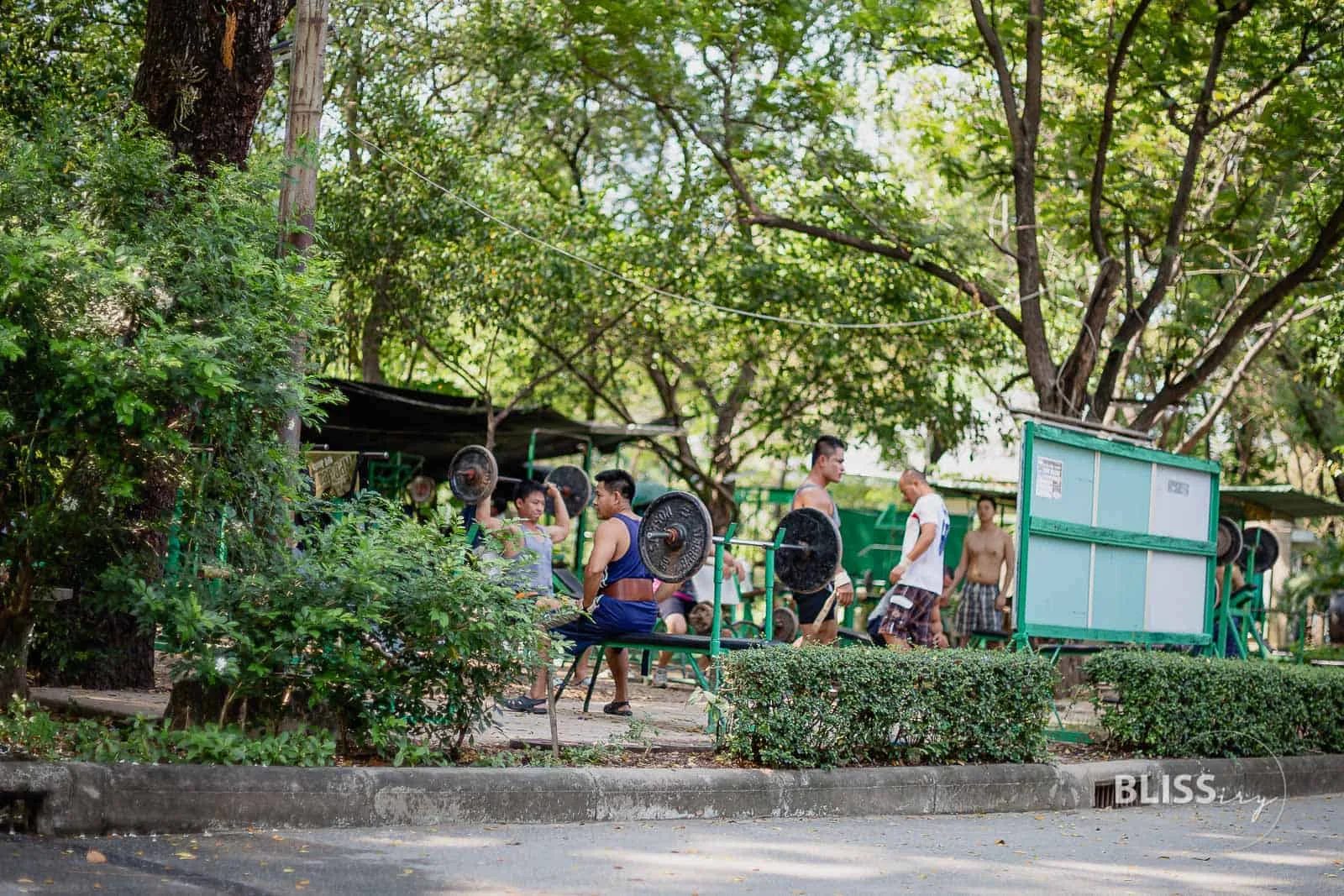 Sehenswürdigkeiten Bangkok - Lumpini Park in Thailand - Lumphini Park mit See zur Erholung und Sport oder Fitness