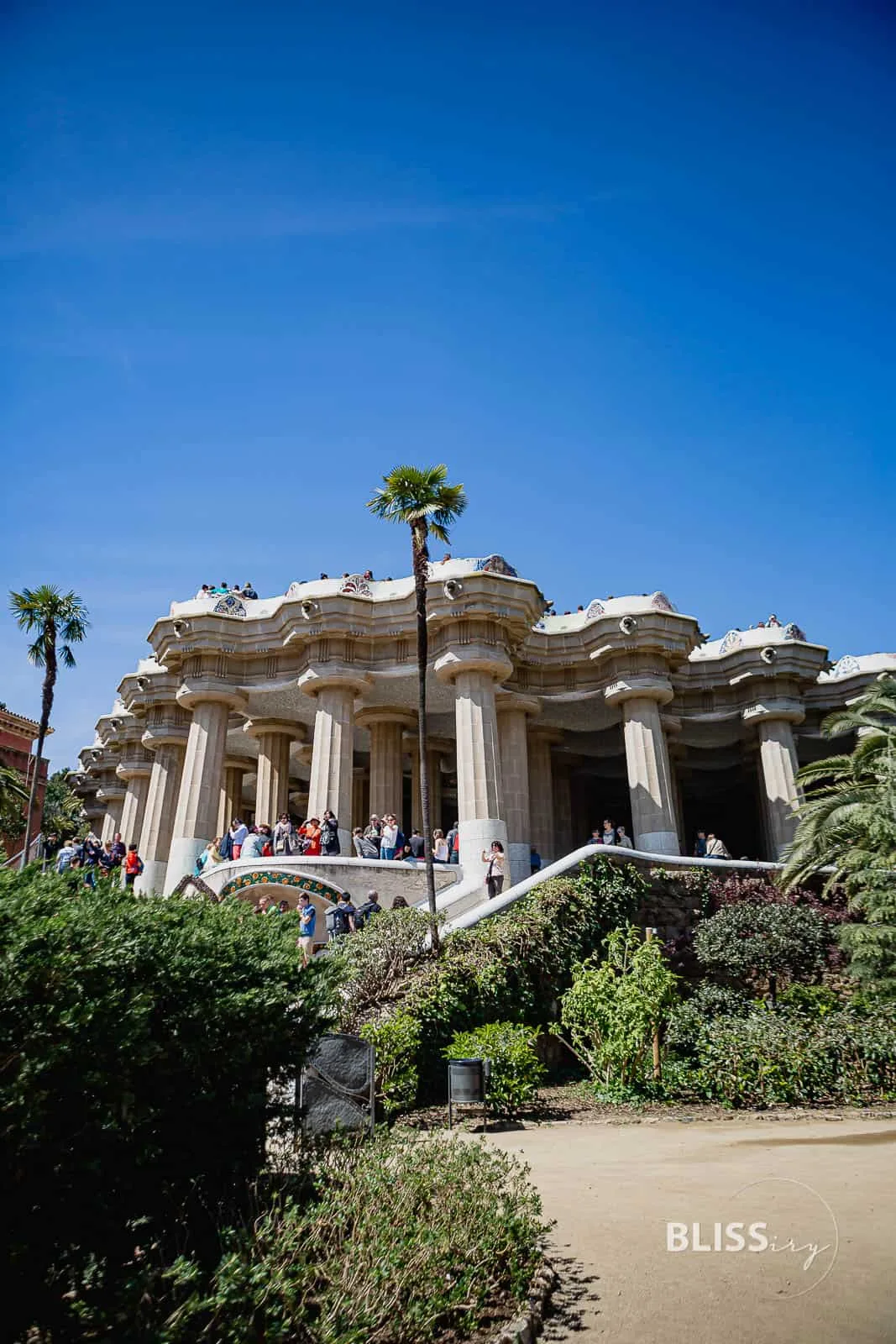 Gaudi Park in Barcelona - Park Güell - Sehenswürdigkeiten Barcelona - Gaudi Park Barcelona - Parc Guell - Sehenswürdigkeiten und Reisetipps - Eindrücke und Aussicht