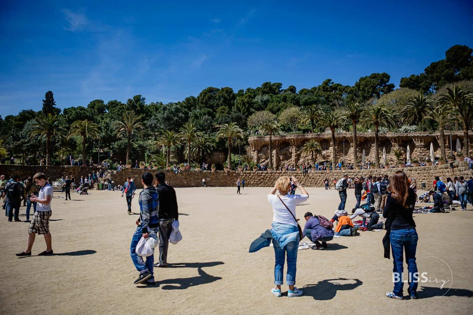 Gaudi Park in Barcelona - Park Güell - Sehenswürdigkeiten Barcelona - Gaudi Park Barcelona - Parc Guell - Sehenswürdigkeiten und Reisetipps - Eindrücke und Aussicht
