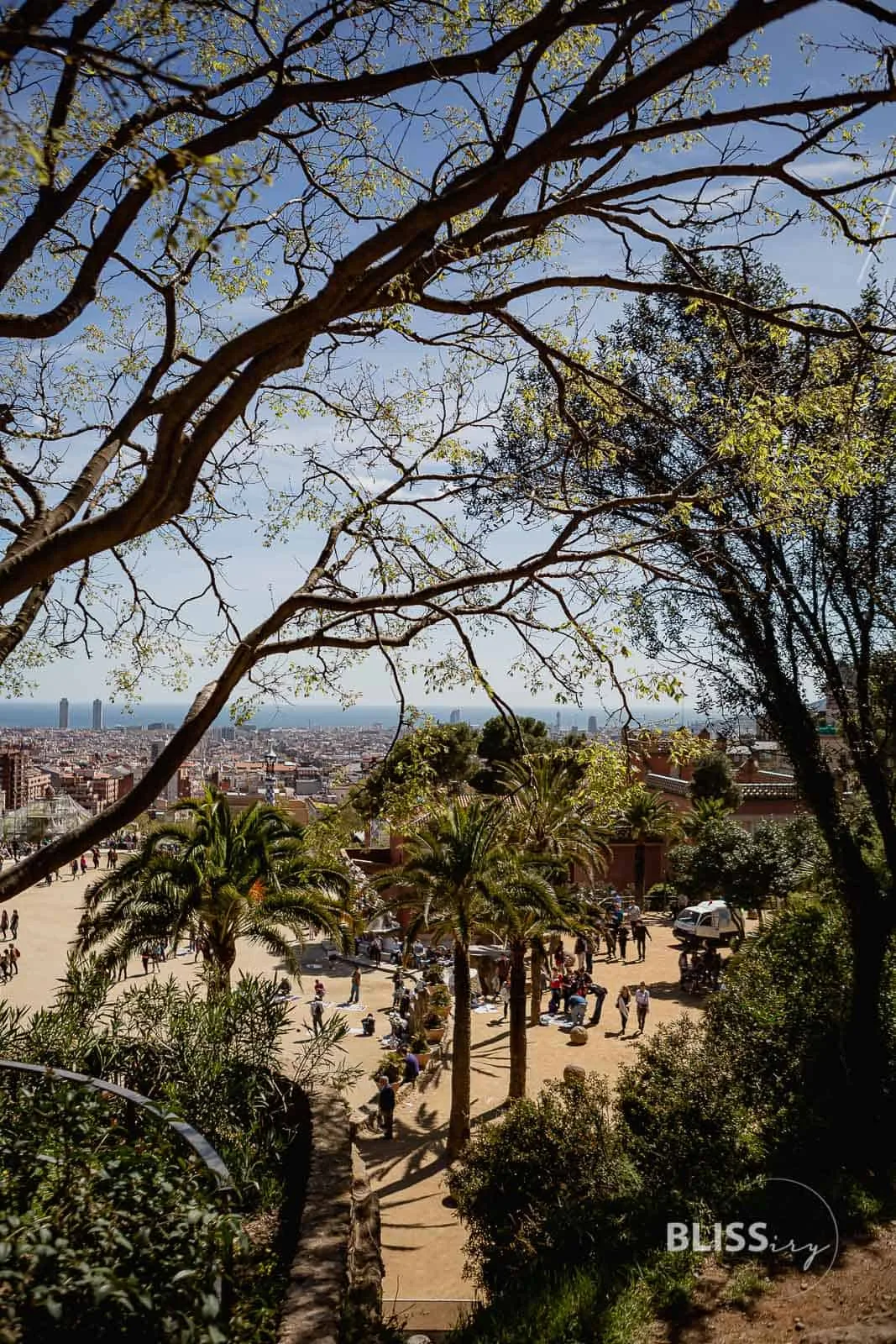 Gaudi Park in Barcelona - Park Güell - Sehenswürdigkeiten Barcelona - Gaudi Park Barcelona - Parc Guell - Sehenswürdigkeiten und Reisetipps - Eindrücke und Aussicht