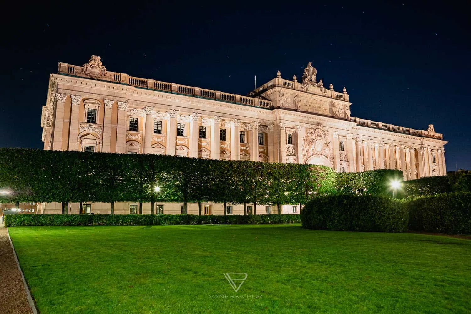 Top 10 Sehenswürdigkeiten Stockholm bei Nacht - Schwedens Hauptstadt Stockholm bei Nacht mit Nachtaufnahmen bietet Stockholm besondere Fotomotive. Top 10 Sehenswürdigkeiten Stockholm